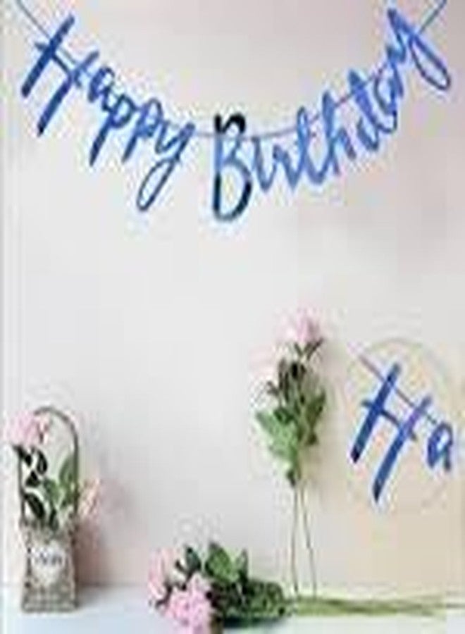 SOI 18th Birthday Decoration Kit for Boys - Blue Happy Birthday Banner, Balloons, Mylar Stars & Hearts, Gold Number 18 Mylar Balloon - Party Supplies for Teens - Image 3